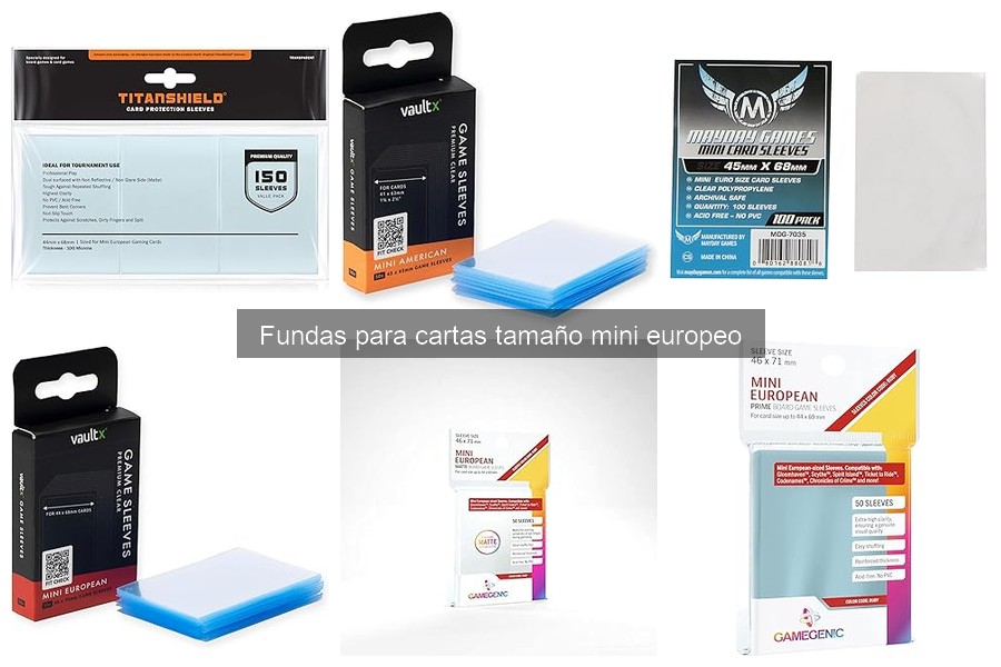 Opiniones sobre fundas para cartas mini europeo: ¿Valen la pena?