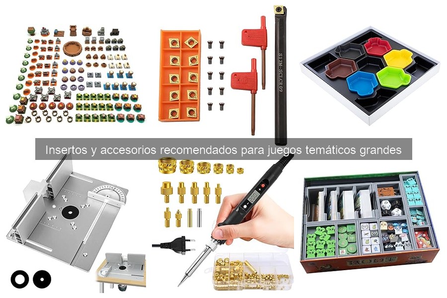Opiniones sobre insertos para juegos de mesa grandes