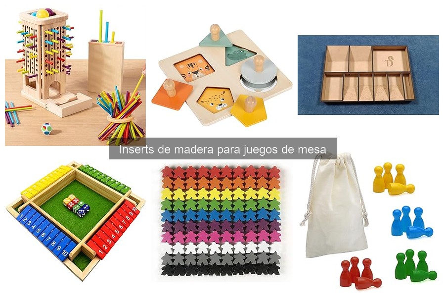 Opiniones sobre Inserts de Madera para Juegos de Mesa
