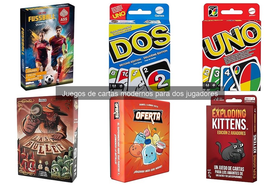 Opiniones sobre Juegos de Cartas Modernos para Dos Jugadores