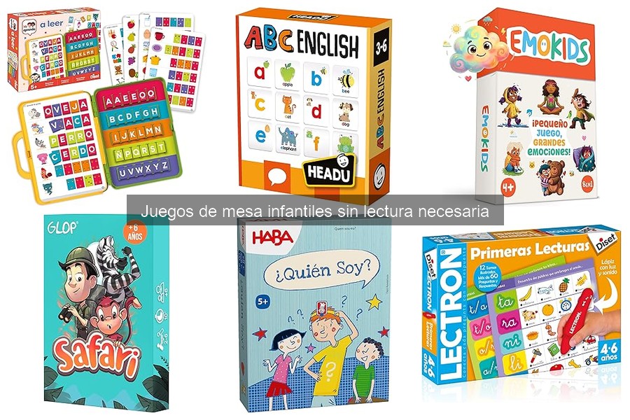 Opiniones sobre Juegos de Mesa Infantiles sin Lectura