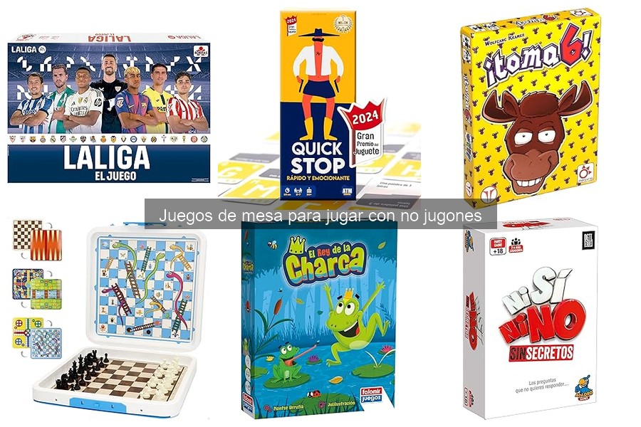 Opiniones sobre juegos de mesa para no jugones