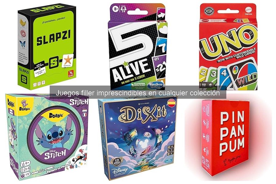 Opiniones sobre los mejores juegos filler imprescindibles