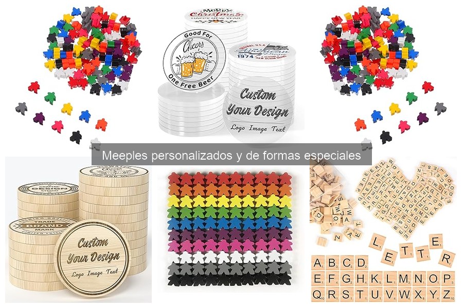 Opiniones sobre meeples personalizados de diferentes marcas
