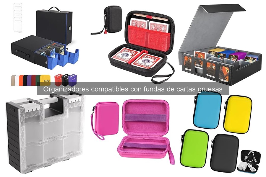 Opiniones sobre Organizadores para Cartas con Fundas Gruesas