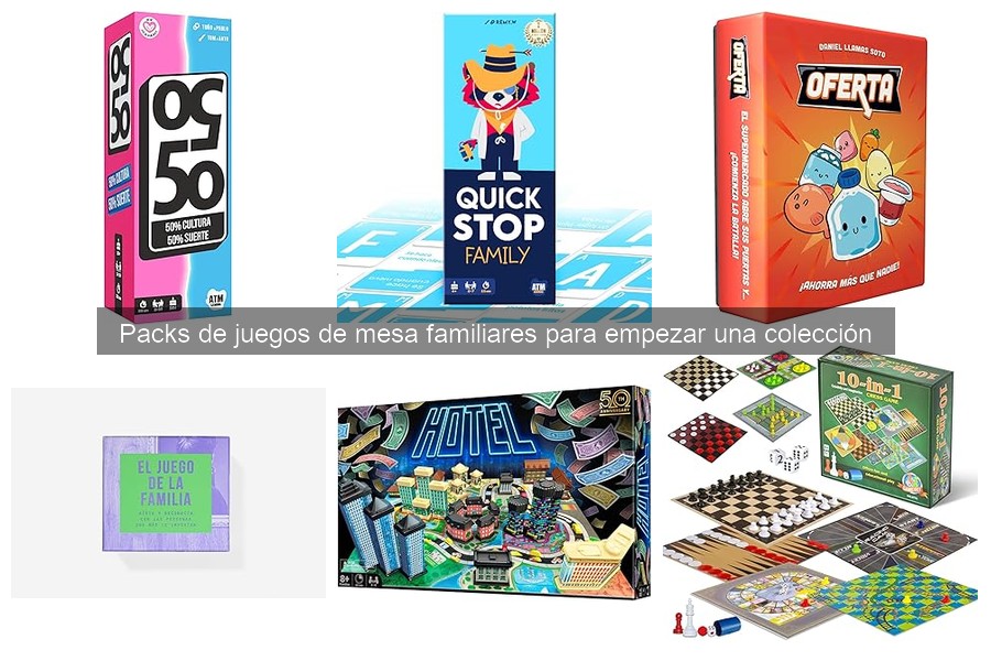 Opiniones sobre Packs de Juegos de Mesa Familiares