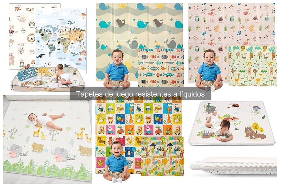 Opiniones sobre tapetes de juego resistentes a líquidos