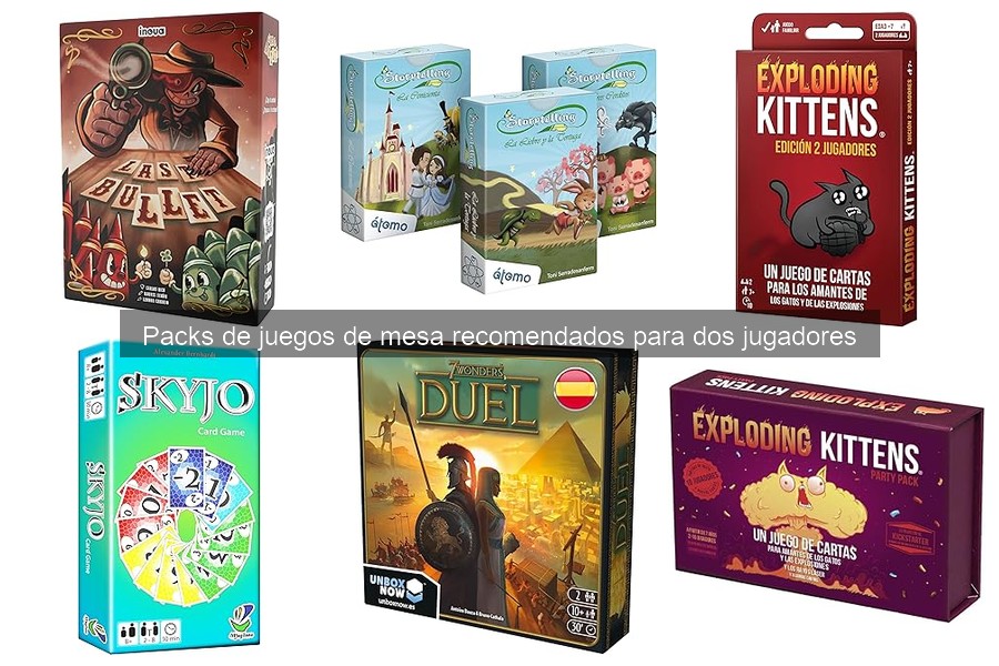 Organiza la noche de juegos perfecta para dos jugadores