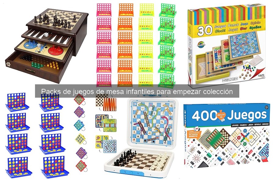 Packs de juegos de mesa infantiles: ¡Comienza tu colección!
