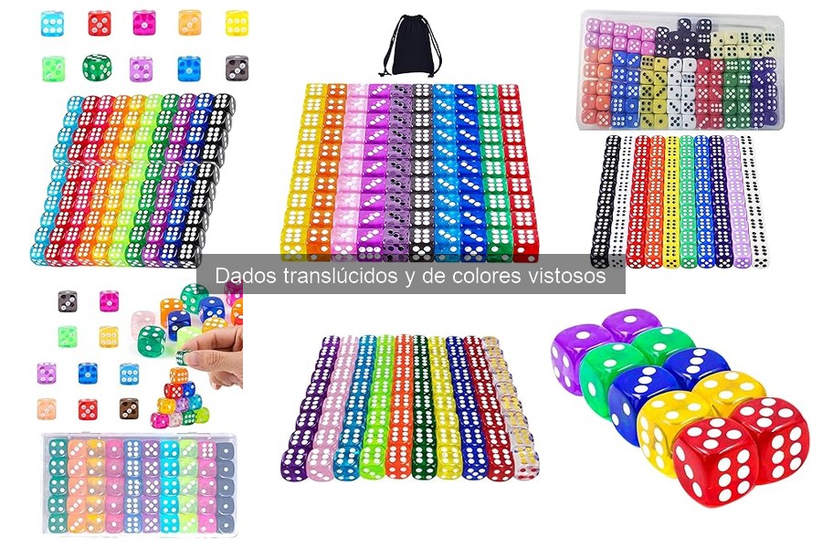 Personaliza Dados Translúcidos para tus Juegos de Mesa