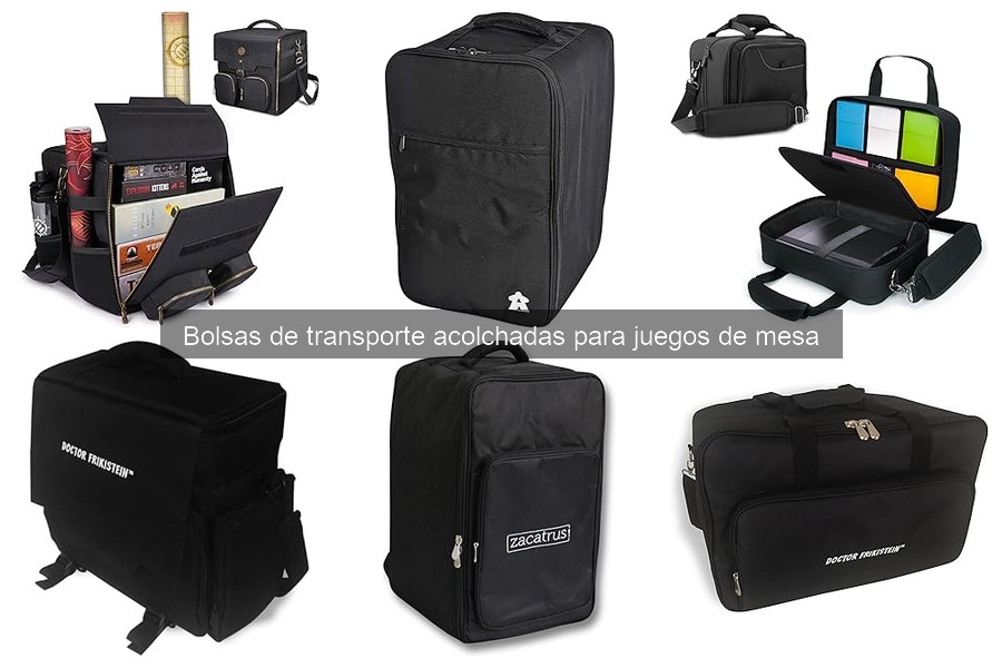Personaliza tu bolsa de transporte acolchada para juegos de mesa