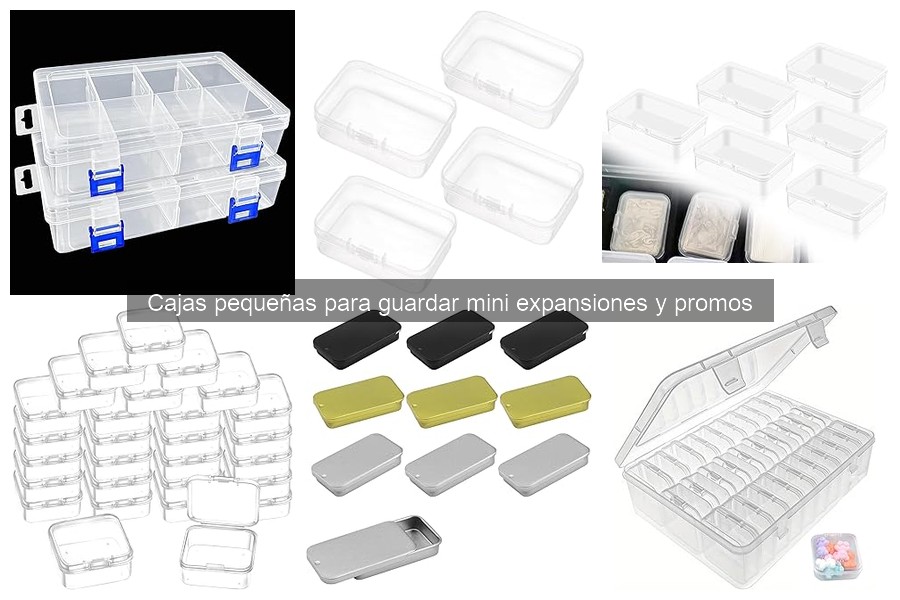 ** Personaliza tus cajas de mini expansiones fácilmente