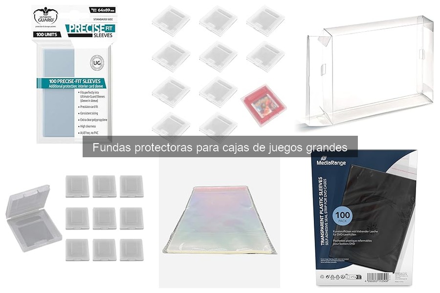 Precio de fundas protectoras para juegos de mesa grandes