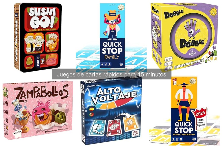 Precios de los mejores juegos de cartas rápidos en 2023