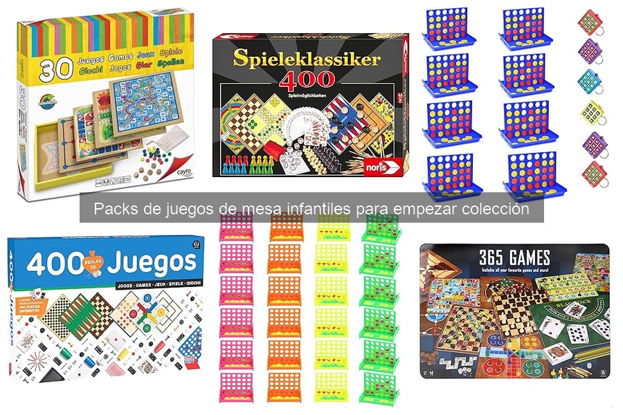 Precios de Packs de Juegos de Mesa Infantiles en Amazon