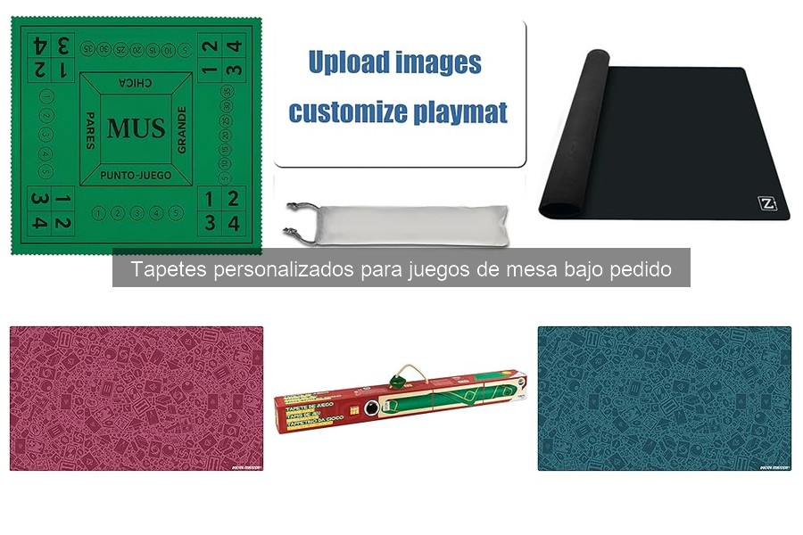Precios de tapetes personalizados para juegos de mesa