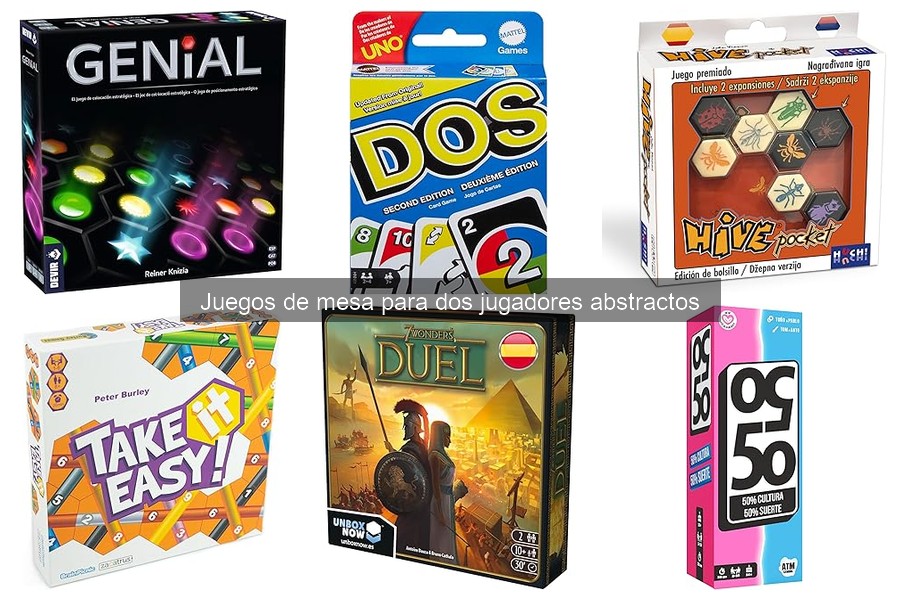 Precios y Dónde Comprar Juegos de Mesa Abstractos para Dos