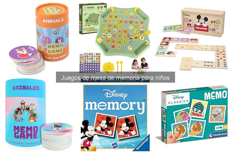 Preguntas Frecuentes sobre Juegos de Mesa de Memoria para Niños