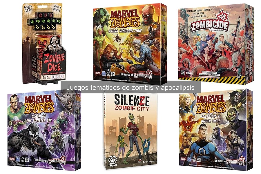 Problemas comunes al jugar juegos de mesa de zombis