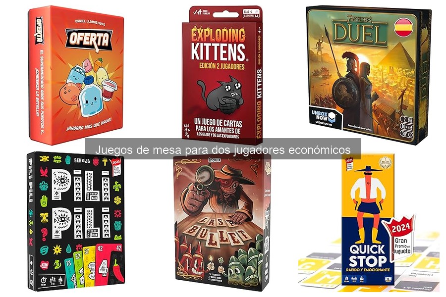 Problemas comunes al jugar juegos de mesa para dos jugadores