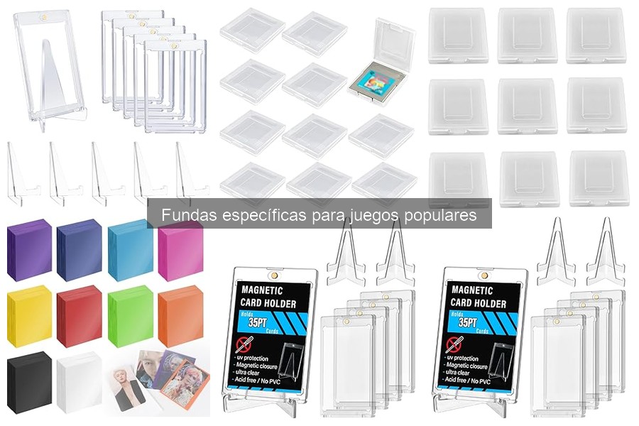 Problemas comunes al usar fundas para juegos de mesa