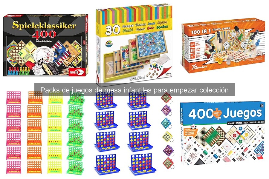 Problemas Comunes al Usar Packs de Juegos de Mesa Infantiles