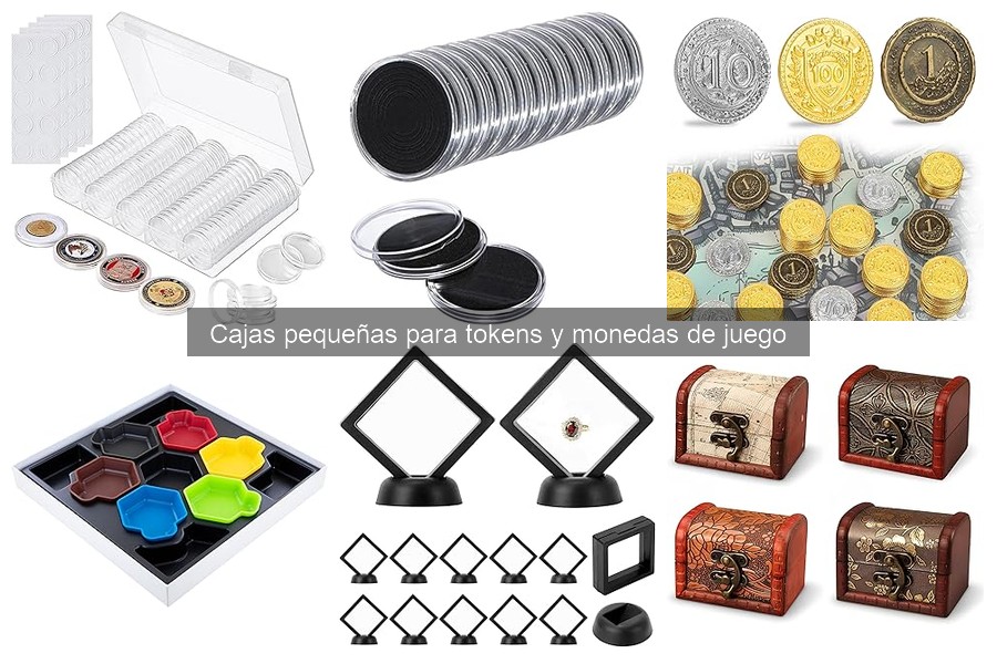 Problemas comunes con cajas para tokens y monedas de juego