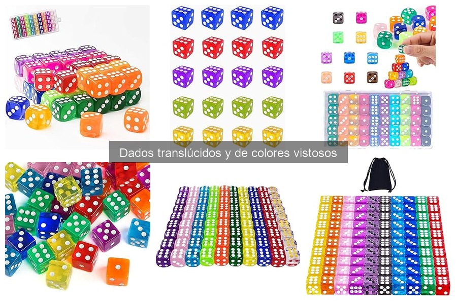 Problemas comunes con dados translúcidos y soluciones eficaces