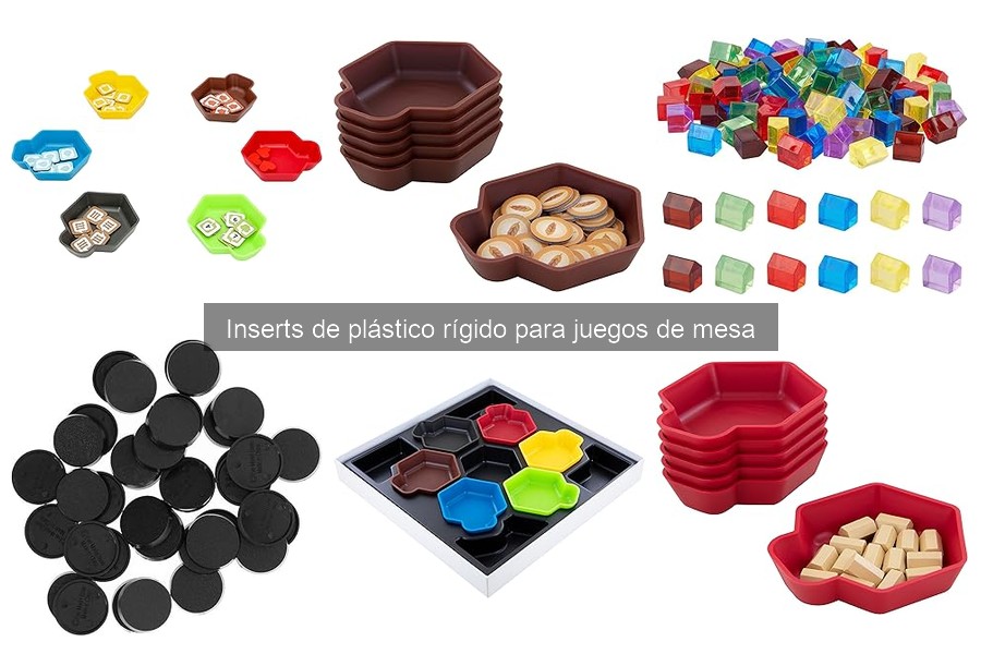 Problemas comunes con inserts de plástico rígido en juegos de mesa