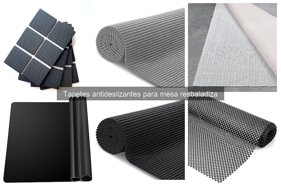 Problemas comunes con tapetes antideslizantes en mesas