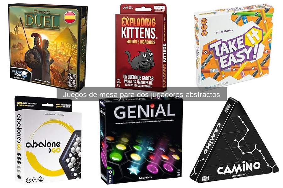 Problemas comunes en juegos de mesa abstractos para dos jugadores