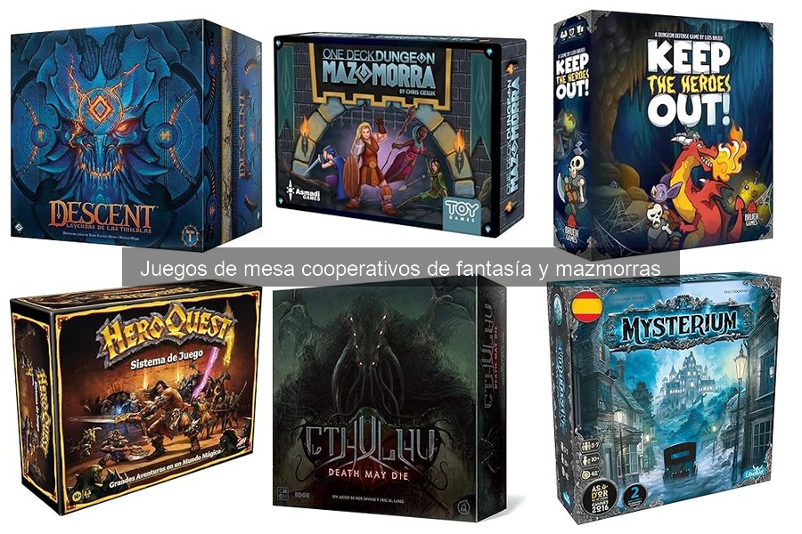 Problemas comunes en juegos de mesa cooperativos de fantasía
