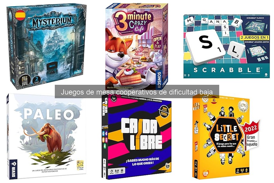 Problemas comunes en juegos de mesa cooperativos fáciles