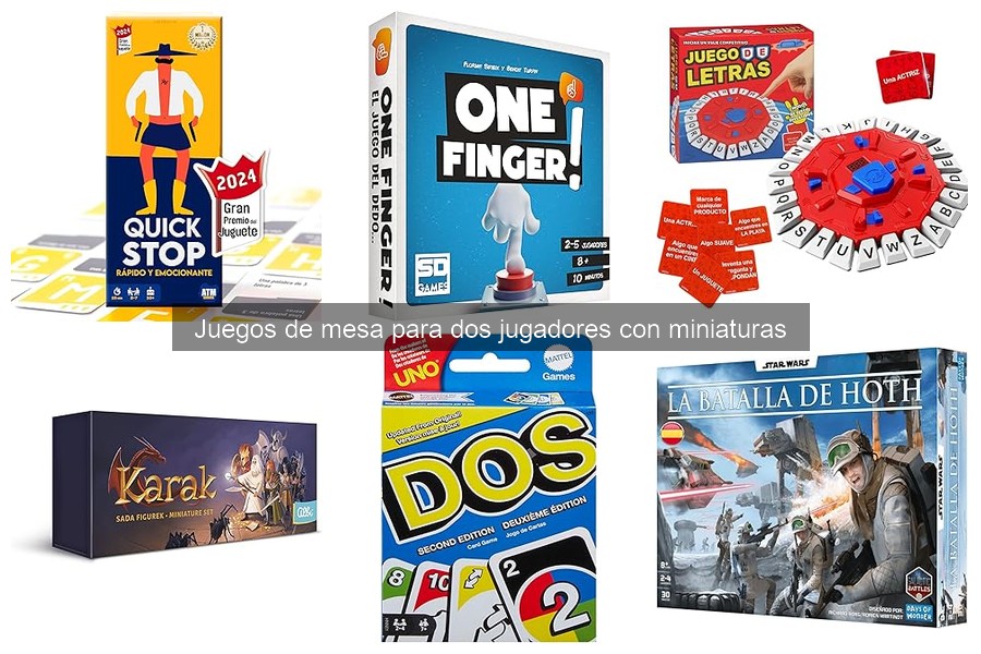 Problemas Comunes en Juegos de Mesa para Dos con Miniaturas