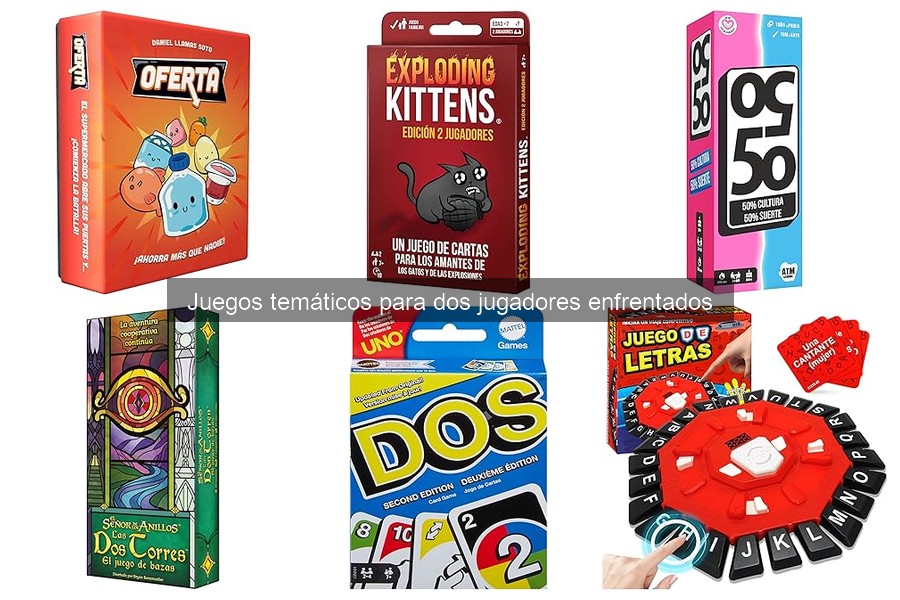 Problemas comunes en juegos temáticos para dos jugadores