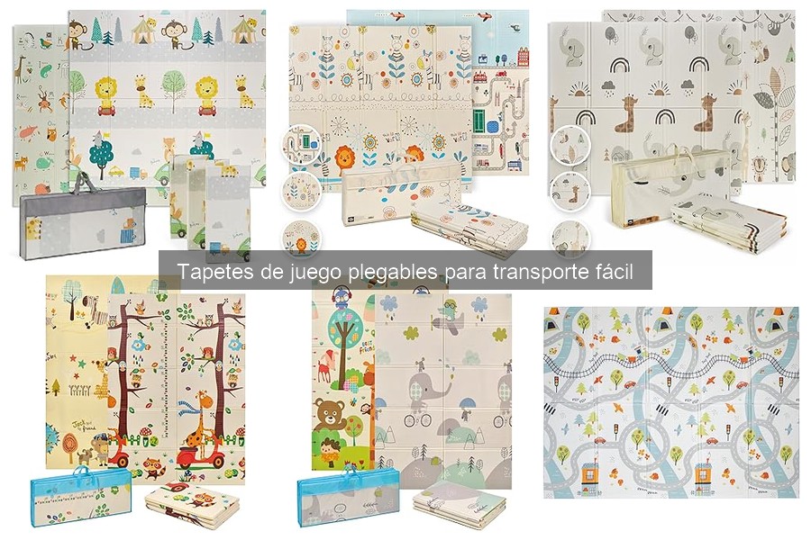 ¿Qué es un tapete de juego plegable? Guía completa