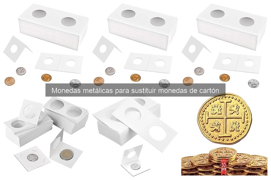 ¿Qué son las monedas metálicas para juegos de mesa?