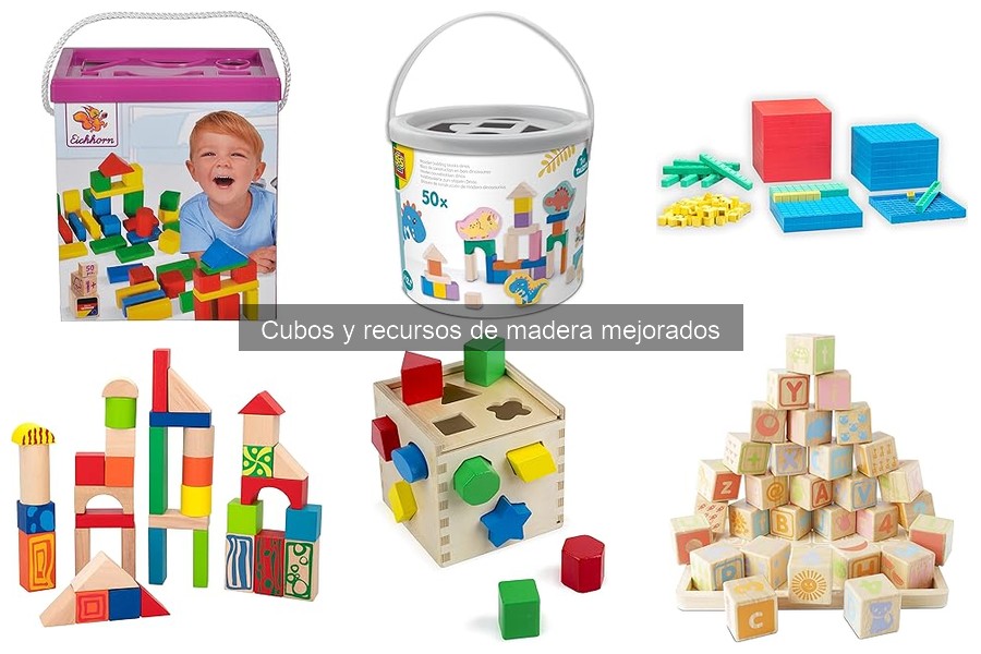 ¿Qué son los cubos de madera mejorados? Descubre sus características