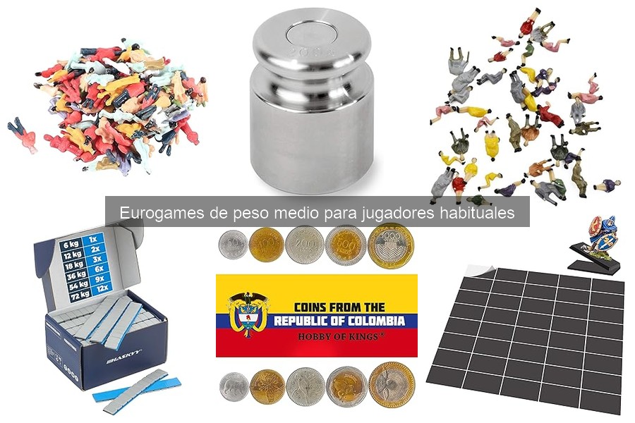 ¿Qué son los eurogames de peso medio? Características y más