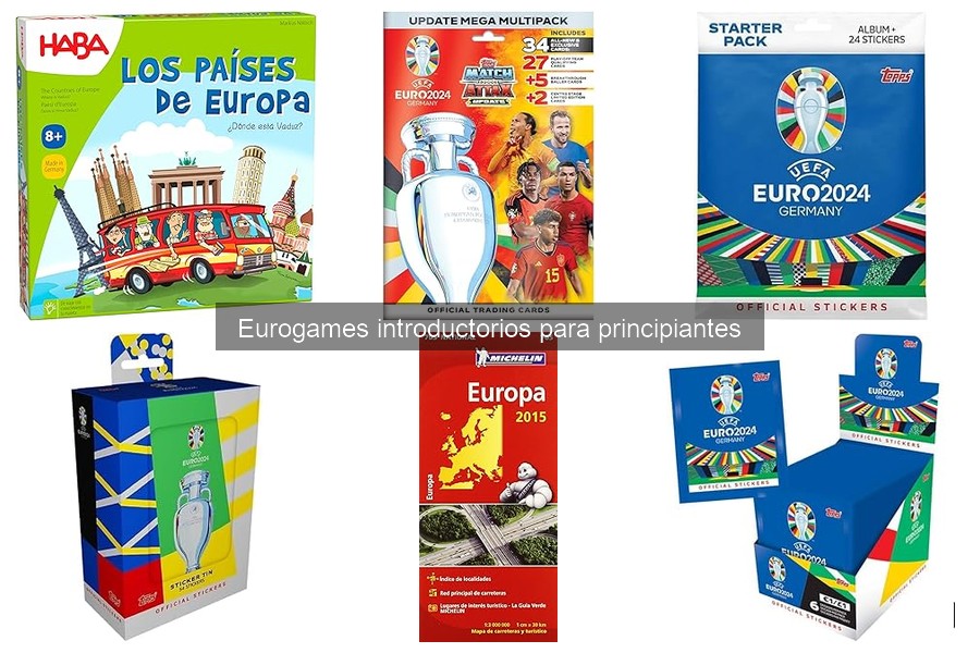 Qué son los Eurogames introductorios para principiantes