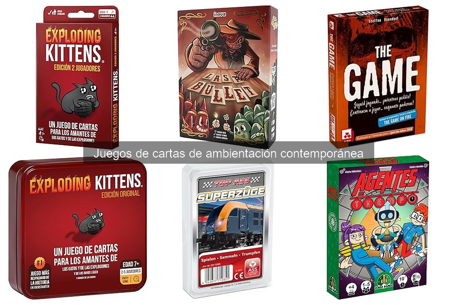 ¿Qué son los juegos de cartas contemporáneos? Descúbrelos