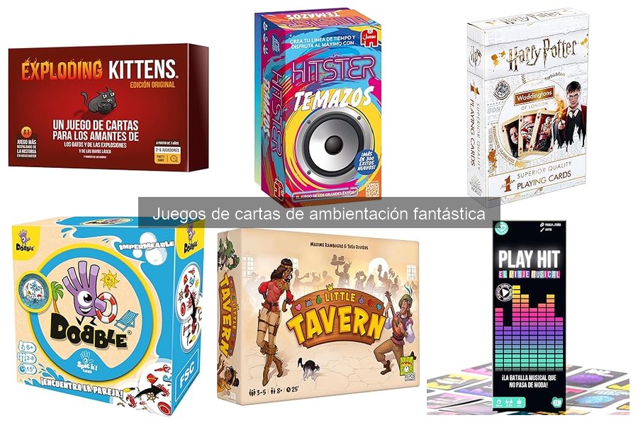 ¿Qué son los juegos de cartas de ambientación fantástica?