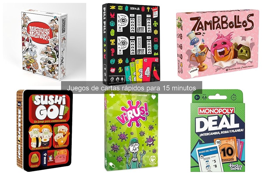Qué son los juegos de cartas rápidos: características y ejemplos