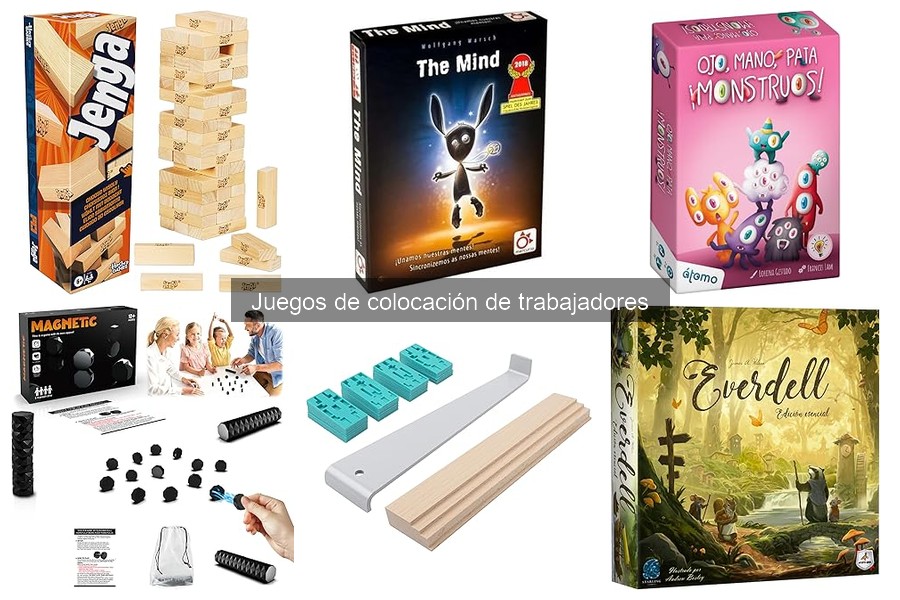 ¿Qué son los juegos de colocación de trabajadores?