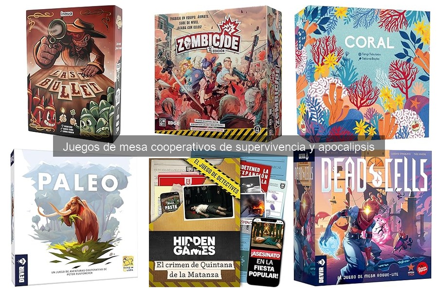 ¿Qué son los juegos de mesa cooperativos de supervivencia?