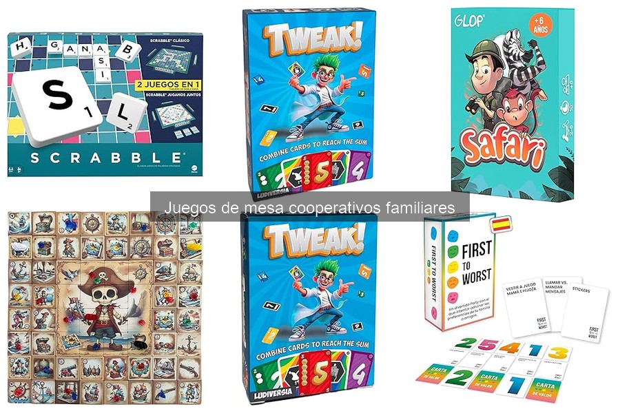 ¿Qué son los juegos de mesa cooperativos familiares?