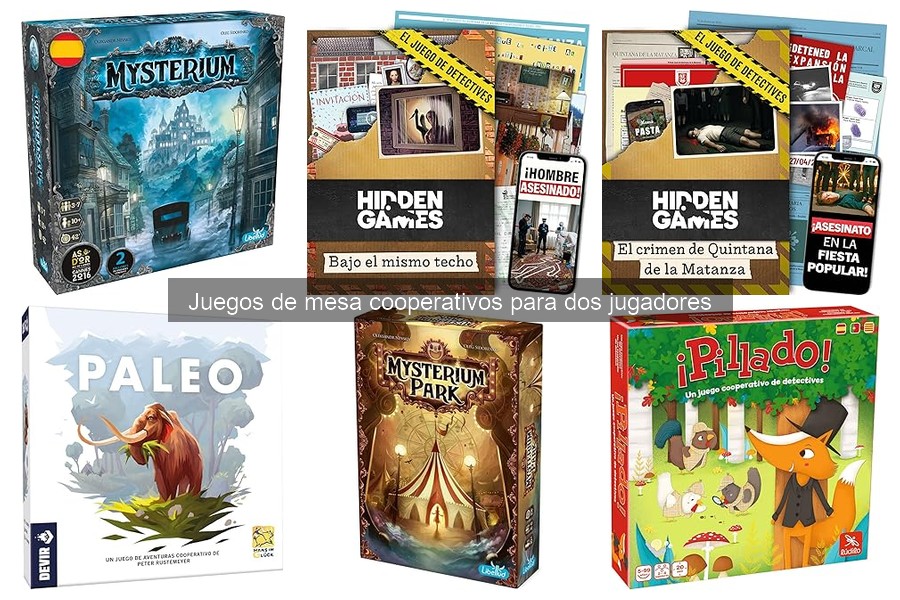 ¿Qué son los juegos de mesa cooperativos para dos jugadores?