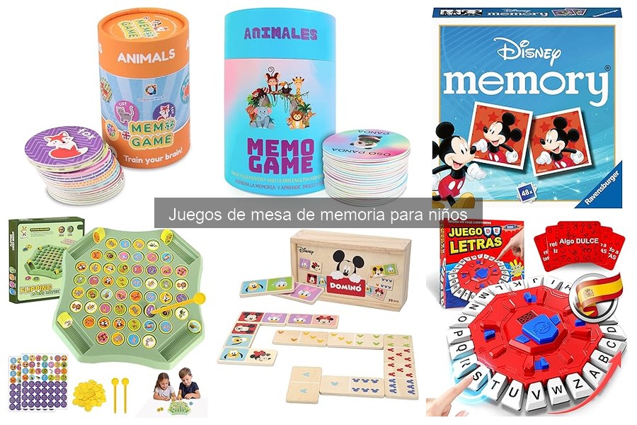 Qué son los juegos de mesa de memoria para niños