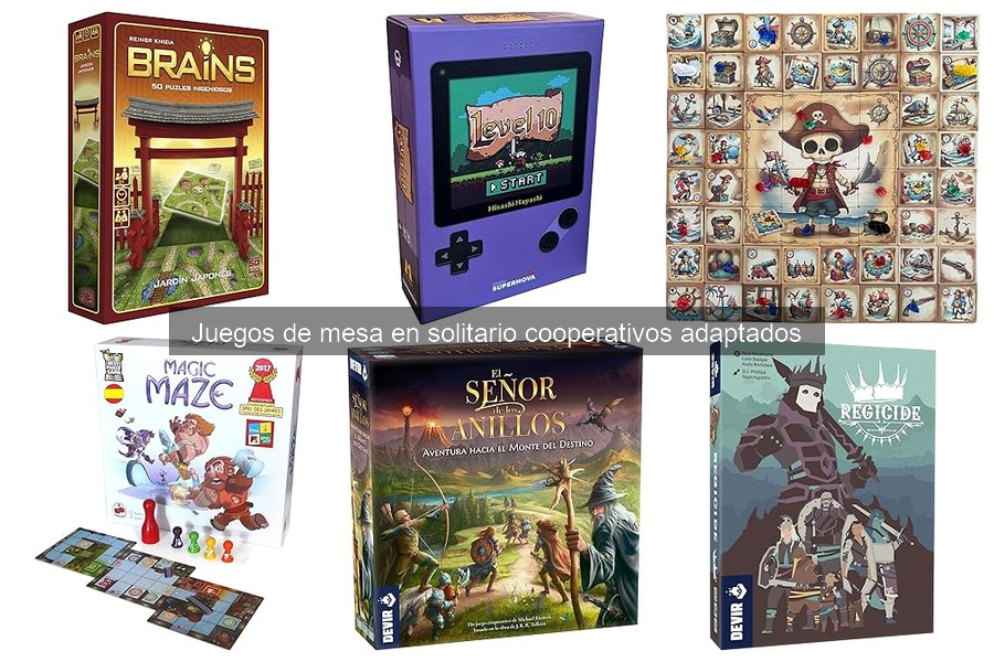 ¿Qué son los juegos de mesa en solitario cooperativos adaptados?