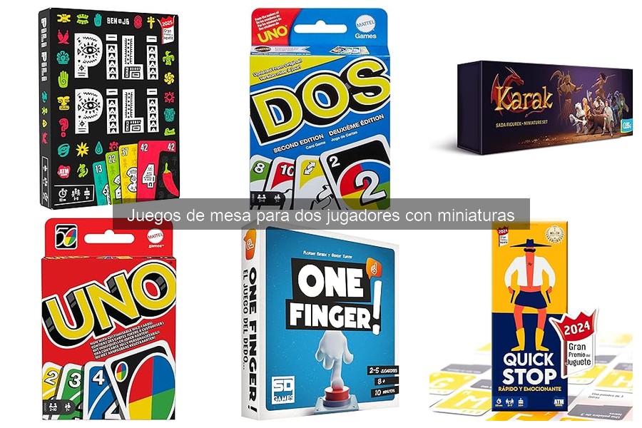 ¿Qué son los juegos de mesa para dos jugadores con miniaturas?